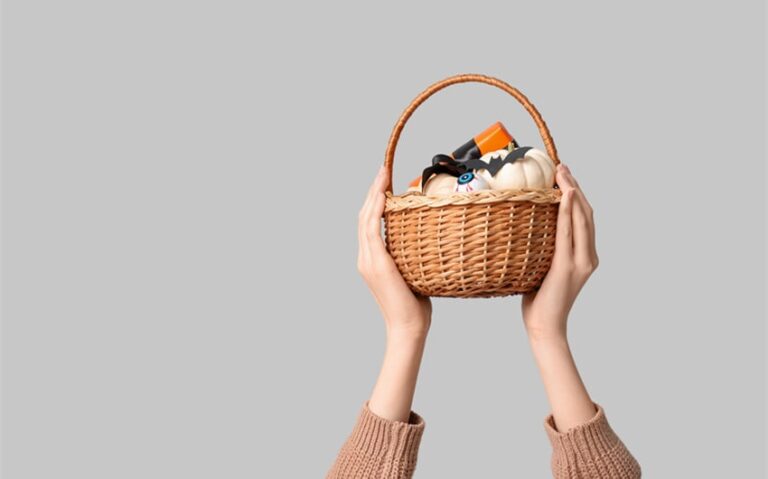 spooky basket ideas for him
